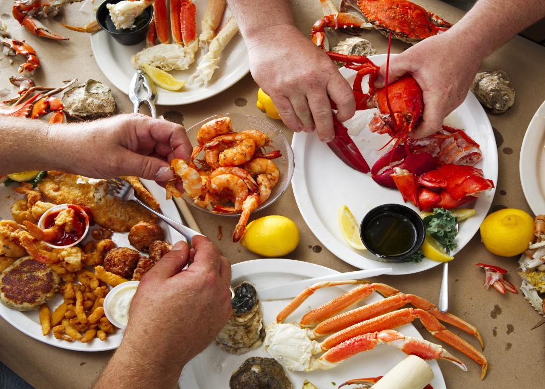 Sea Food and Vegetarian